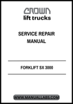  Invest in the longevity and performance of your Crown Forklift SX 3000 today. Download the Service Repair Manual and gain access to expert knowledge that will keep your equipment running smoothly and efficiently, ultimately enhancing your productivity and reducing operational costs.