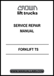  Enhance your maintenance capabilities with the CROWN FORKLIFT TS TURRENT SERVICE REPAIR MANUAL in PDF format. This comprehensive guide is designed specifically for the Crown TS Turrent series, providing you with detailed instructions and diagrams to ensure efficient repairs and servicing.