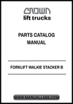 Featuring clear diagrams and part numbers, this catalog simplifies the process of identifying and ordering the right parts for your walkie stacker. Save time and reduce downtime with easy access to essential information that keeps your equipment running smoothly.