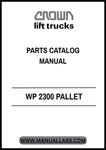 
With easy navigation and a user-friendly layout, the PDF manual allows you to quickly locate the parts you need, saving you time and effort. Whether you're a seasoned technician or a DIY enthusiast, this catalog is designed to enhance your understanding of Crown Forklift components, making repairs and maintenance straightforward and efficient.