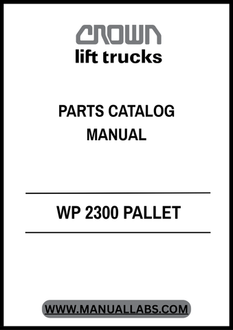 
With easy navigation and a user-friendly layout, the PDF manual allows you to quickly locate the parts you need, saving you time and effort. Whether you're a seasoned technician or a DIY enthusiast, this catalog is designed to enhance your understanding of Crown Forklift components, making repairs and maintenance straightforward and efficient.