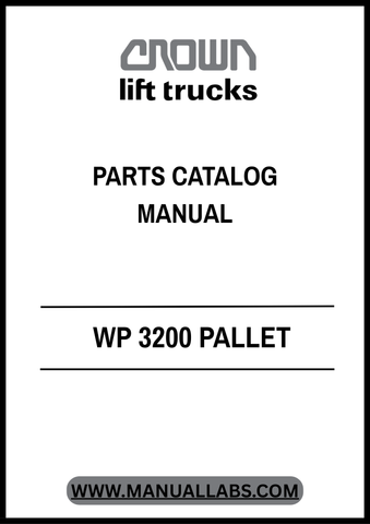 Invest in the longevity of your CROWN FORKLIF WP 3200 with this essential resource. Whether you're a technician or a fleet manager, having access to this parts catalog will empower you to maintain optimal performance and reliability in your operations.
