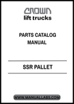 Discover the ultimate resource for maintaining your Crown Forklift with the SSR Pallet Parts Catalog Manual in PDF format. This comprehensive guide provides detailed diagrams and specifications for all essential parts, ensuring you have the information you need at your fingertips.