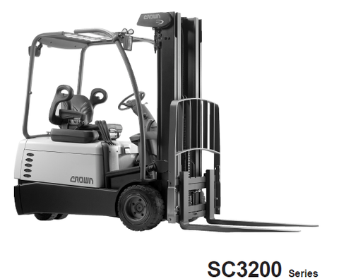 ENHANCE THE LONGEVITY AND PERFORMANCE OF YOUR CROWN SC3200 SERIES FORKLIFT WITH OUR COMPREHENSIVE SERVICE REPAIR MAINTENANCE MANUAL IN PDF FORMAT. 