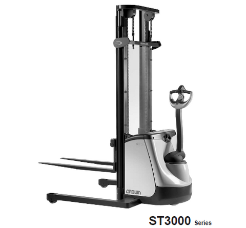 DISCOVER THE ULTIMATE RESOURCE FOR MAINTAINING YOUR CROWN ST3000 SERIES FORKLIFT WITH OUR COMPREHENSIVE PARTS CATALOGUE MANUAL IN PDF FORMAT.