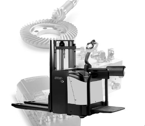 ENHANCE YOUR MAINTENANCE AND REPAIR EFFICIENCY WITH THE CROWN WD2300 SERIES WALKIE REACH STACKER PARTS CATALOGUE MANUAL IN PDF FORMAT.