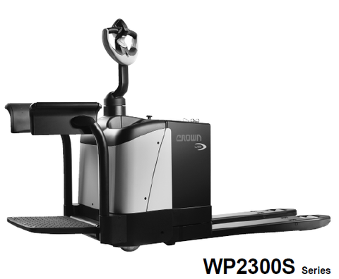 DISCOVER THE ULTIMATE RESOURCE FOR MAINTAINING YOUR CROWN WP2300S SERIES PALLET TRUCK WITH OUR COMPREHENSIVE PARTS CATALOGUE MANUAL IN PDF FORMAT.