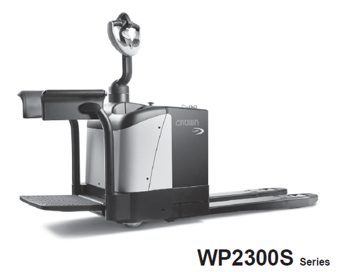 ENSURE THE LONGEVITY AND OPTIMAL PERFORMANCE OF YOUR CROWN WP2300S SERIES PALLET TRUCK WITH OUR COMPREHENSIVE SERVICE REPAIR MAINTENANCE MANUAL IN PDF FORMAT.