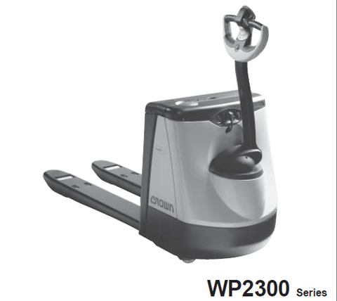 ENSURE THE LONGEVITY AND OPTIMAL PERFORMANCE OF YOUR CROWN WP2300 SERIES PALLET TRUCK WITH OUR COMPREHENSIVE SERVICE REPAIR MAINTENANCE MANUAL IN PDF FORMAT. 