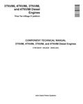 YANMAR 3TNV86, 3TNV88, 4TNV86 AND 4TNV88 DIESEL ENGINE TECHNICAL MANUAL - PDF FILE