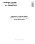 YANMAR 4TNV84T AND 4TNV86HT DIESEL ENGINE TECHNICAL MANUAL - PDF FILE
