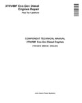 YANMAR 3TNV88F ECO-GOV DIESEL ENGINE TECHNICAL MANUAL - PDF FILE