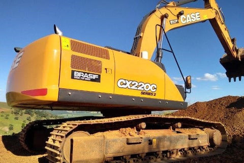 Case CX220C Series 2, CX240C Hydraulic Excavator Service Repair Manual - Manual labs
