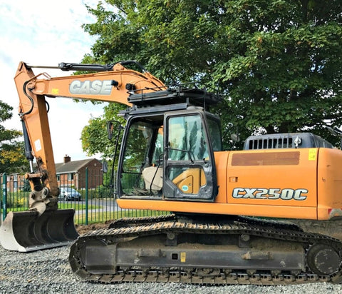 Case CX250C, CX250C LR Tier4 Crawler Excavator Service Repair Manual - Manual labs