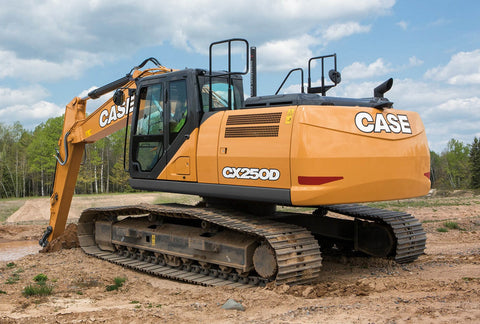 Case CX250D, CX250D Long Reach Crawler Excavator Service Repair Manual MEA 47899898 - Manual labs