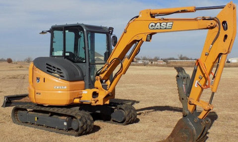 Case CX55B Tier 3 Compact Hydraulic Excavator Service Repair Manual S5PS0014E01 - Manual labs
