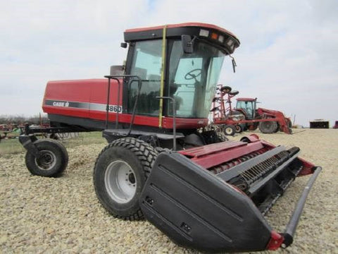 Case IH 8860, 8860HP Windrower Tractor Operator’s Manual 6-2023 - Manual labs