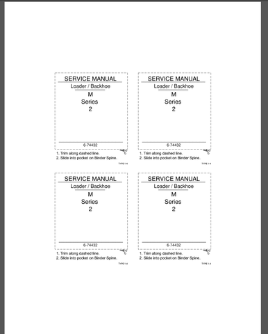 Case M Series 2 (580M, 580M, 580SM, 590SM) Loader Backhoe Service Manual - PDF File Download