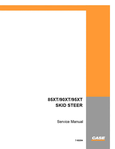 Case 85XT, 90XT 95XT Skid Steer Loader Service Manual
