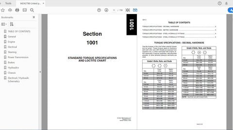 CASE IH TRACTOR AXIAL FLOW 5088, 6088, 7088 COMBINE COMPLETE SERVICE MANUAL 84242798 - PDF FILE