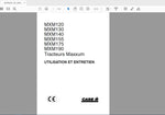 CASE IH TRACTOR MXM 120,130,140,155,175,190 UTILISATION ET ENTRETIEN 82999281 OPERATOR’S MANUAL - PDF FILE