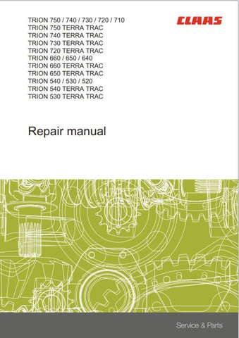 Unlock the full potential of your CLAAS Tractor with the TRION 710, 720, 730, 740, and 750 Repair Manual. This comprehensive PDF file is designed to provide you with detailed insights and step-by-step instructions for maintenance and repairs, ensuring your tractor