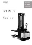 Crown Forklift WI 2300 Series Service Repair Manual - Manual labs