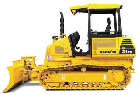 D31PX-21 Komatsu Bulldozer Parts Catalog Manual S/N 50001-50499 (For North America)