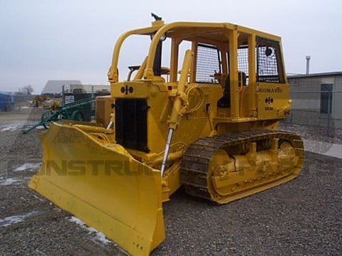 D53A-16 Komatsu Bulldozer Parts Catalog Manual S/N 65001-UP