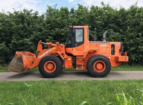UNLOCK THE FULL POTENTIAL OF YOUR DAEWOO DOOSAN MEGA 250-V WHEEL LOADER WITH OUR COMPREHENSIVE SERVICE REPAIR SHOP MANUAL, AVAILABLE IN A CONVENIENT PDF FORMAT.