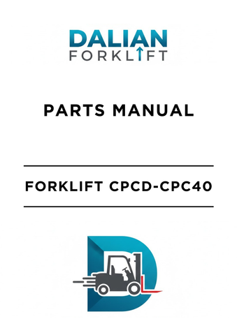 DALIAN FORKLIFT CPCD-CPC40 PARTS MANUAL PDF