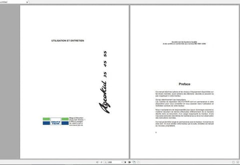 Discover the essential DEUTZ-FAHR AGROKID 35, 45, and 55 User & Maintenance Manual, now available in a convenient PDF format. This comprehensive guide