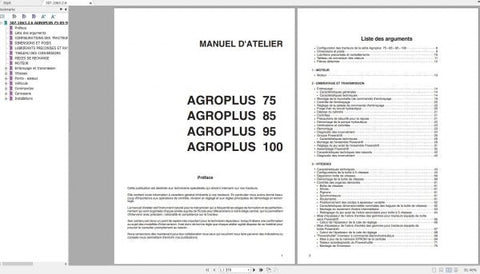 Unlock the full potential of your DEUTZ-FAHR AGROPLUS 75, 85, 95, and 100 tractors with our comprehensive workshop manual in PDF format. This essential guide provides detailed instructions