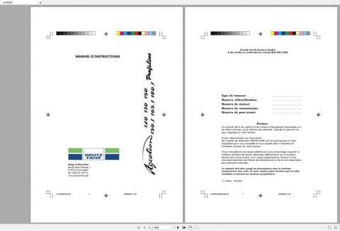 Unlock the full potential of your DEUTZ-FAHR AGROTRON series tractors with the comprehensive Operator’s Manual available in PDF format. This essential guide covers models
