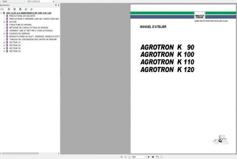 Unlock the full potential of your DEUTZ-FAHR AGROTRON K series tractors with our comprehensive Workshop Manual, available in a convenient PDF format. This essential guide