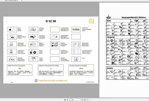 Discover the DEUTZ-FAHR D5206 Spare Parts Catalogue Manual, a comprehensive PDF resource designed for efficient maintenance and repair of your machinery. This manual