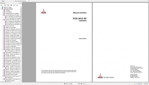 Unlock the full potential of your DEUTZ-FAHR TCD 2013 4V diesel engine with our comprehensive workshop manual, available in a convenient PDF format. This essential guide provides