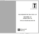 Unlock the full potential of your DEUTZ-FAHR machinery with the comprehensive ZF ECCOM 1.5 (SDFG 20) Workshop Manual. This PDF file is an essential resource for technicians and DIY enthusiasts alike, providing detailed insights into the transmission