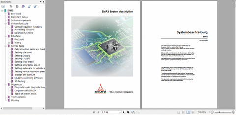 Discover the DEUTZ EMR3 091107 System Description Manual, a comprehensive PDF guide designed