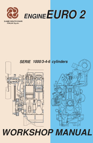 Unlock the full potential of your DEUTZ Euro 2 Series engine with our comprehensive Service Manual, available in a convenient PDF format. This essential guide covers 1000, 3, 4, and 6-cylinder models, providing detailed instructions for maintenance, troubleshooting, and repair. With clear diagrams and step-by-step procedures, you'll ensure optimal performance and longevity for your engine. Perfect for both professionals and DIY enthusiasts, this manual is your go-to resource for keeping your DEUTZ engine 