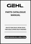 UNLOCK THE FULL POTENTIAL OF YOUR DEUTZ ENGINES WITH THE COMPREHENSIVE F3M 2011F, BF3M 2011F, F4M 2011F, AND BF4M 2011F PARTS CATALOGUE MANUAL. 