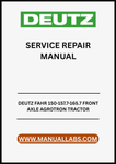 UNLOCK THE FULL POTENTIAL OF YOUR DEUTZ FAHR AGROTRON TRACTOR WITH THE COMPREHENSIVE FRONT AXLE SERVICE REPAIR MANUAL. 