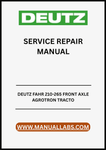UNLOCK THE FULL POTENTIAL OF YOUR DEUTZ FAHR 210-265 AGROTRON TRACTOR WITH OUR COMPREHENSIVE FRONT AXLE SERVICE REPAIR MANUAL IN PDF FORMAT.
