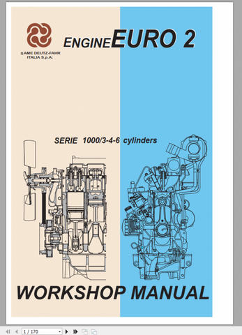 Unlock the full potential of your DEUTZ FAHR engines with the comprehensive 1000-3-4-6 EURO II Workshop Manual. This expertly crafted PDF file is designed to provide you with detailed insights and step-by-step instructions, ensuring that you can maintain