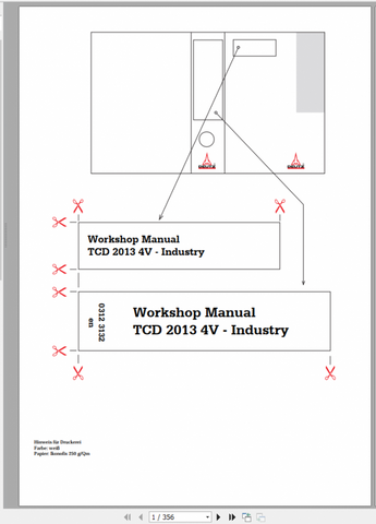 Discover the ultimate resource for maintaining and repairing your DEUTZ FAHR TCD 2013 4V engines with our comprehensive workshop manual in PDF format. This digital guide