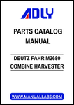 DEUTZ FAHR M2680 COMBINE HARVESTER PARTS CATALOG MANUAL – PDF FILE
