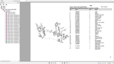 Discover the essential DEUTZ FAHR TRACTOR 4030 Spare Parts Catalogue Manual, now available in a convenient PDF format. This comprehensive guide is designed to help you easily