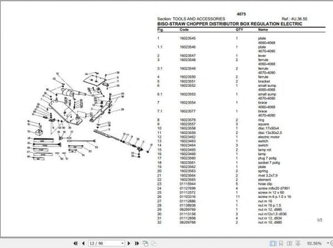 Discover the essential DEUTZ FAHR TRACTOR 4075 Spare Parts Catalogue Manual, now available in a convenient PDF format. This comprehensive guide is designed to help you easily identify and source the right parts for your tractor, ensuring optimal performance and longevity