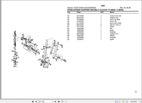 Discover the essential DEUTZ FAHR TRACTOR 4080 Spare Parts Catalogue Manual, now available in a convenient PDF format. This comprehensive guide is designed to help you easily