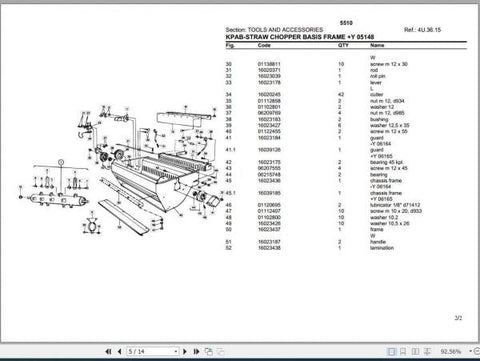 Discover the ultimate resource for maintaining your DEUTZ FAHR 5510 tractor with our comprehensive Spare Parts Catalogue Manual. This PDF file is meticulously organizedC